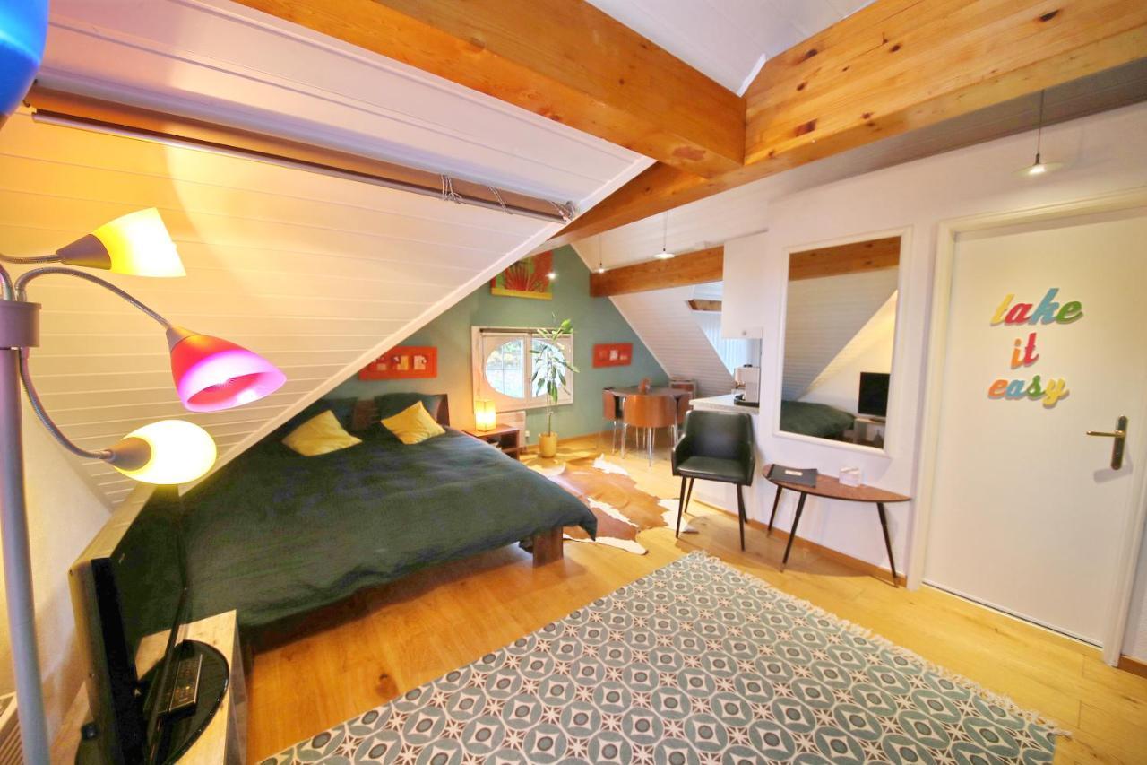 Corseaux Beach Rooms-Riviera Beach Apartments Веве Екстер'єр фото