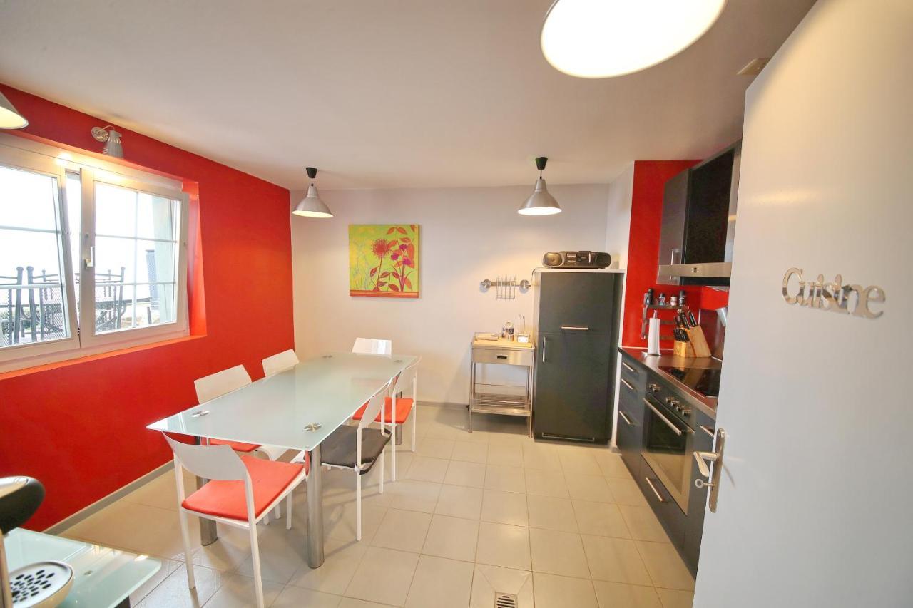 Corseaux Beach Rooms-Riviera Beach Apartments Веве Екстер'єр фото